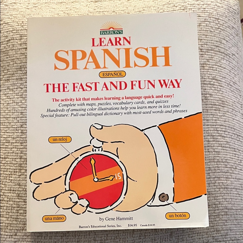 Barron’s - Learn Spanish the Fast and Fun Way Book